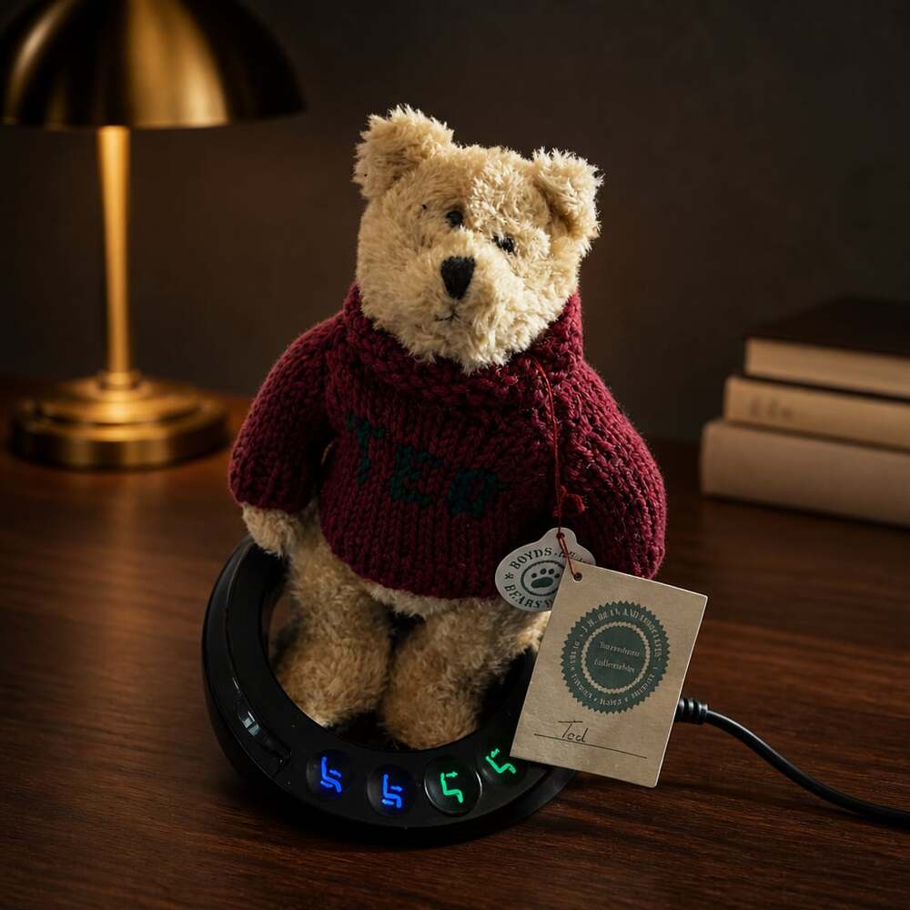 Boyds Bears J.B. Bean and Associates Ted Plush Bear with Sweater
